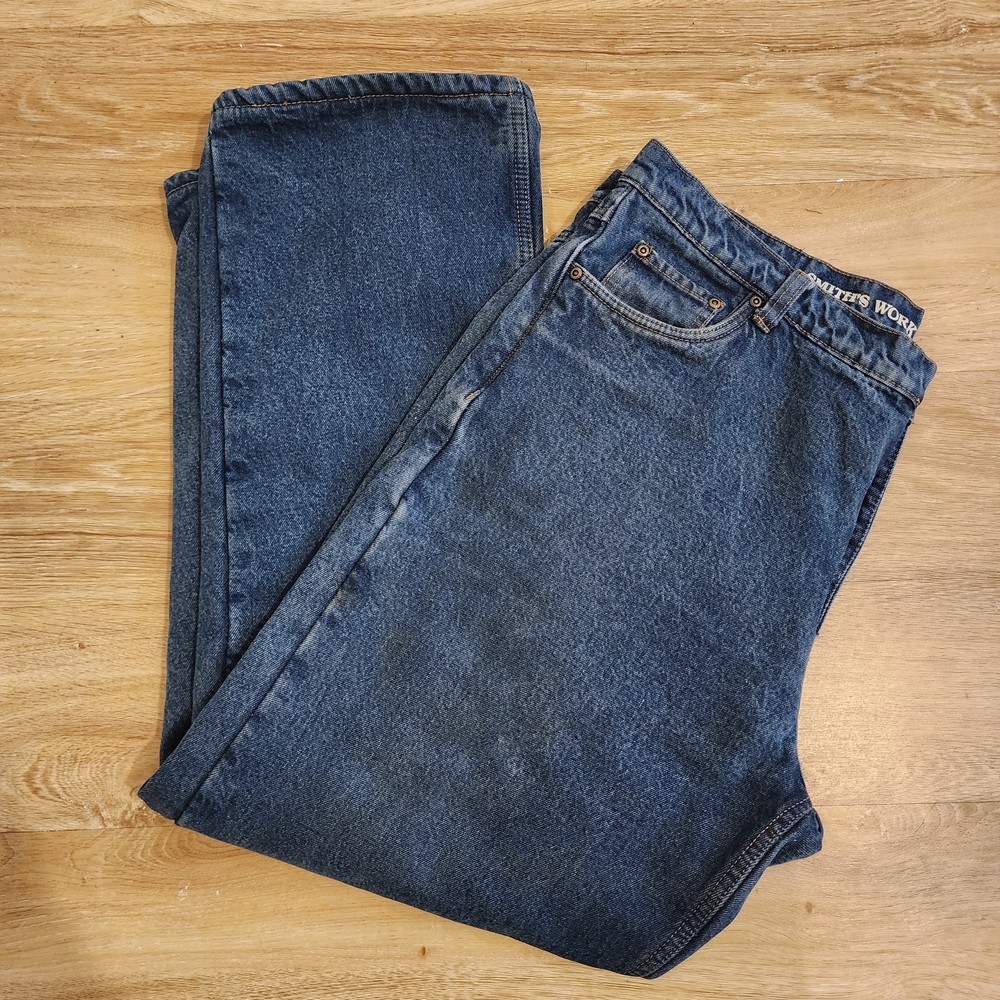 Classic Blue Relaxed Jeans